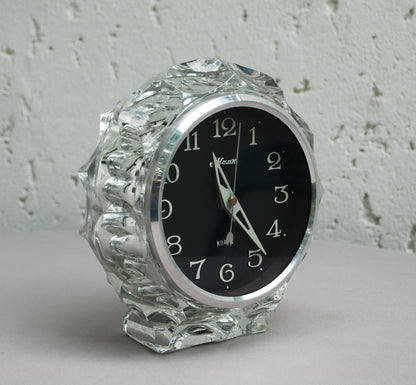 Mantel clock table crystal clock USSR 1960's *