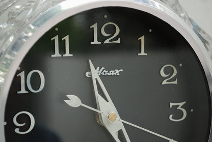 Mantel clock table crystal clock USSR 1960's *