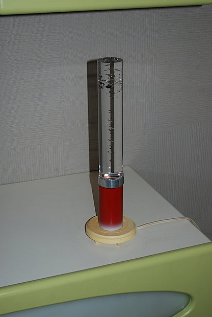 Sovjet CCCP lamp water kolom met luchtbelletjes *