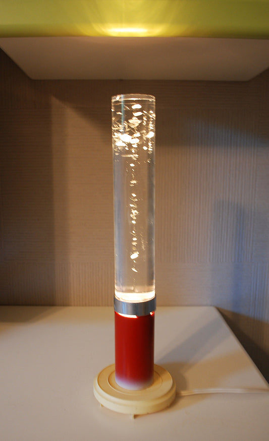 Sovjet CCCP lamp water kolom met luchtbelletjes *