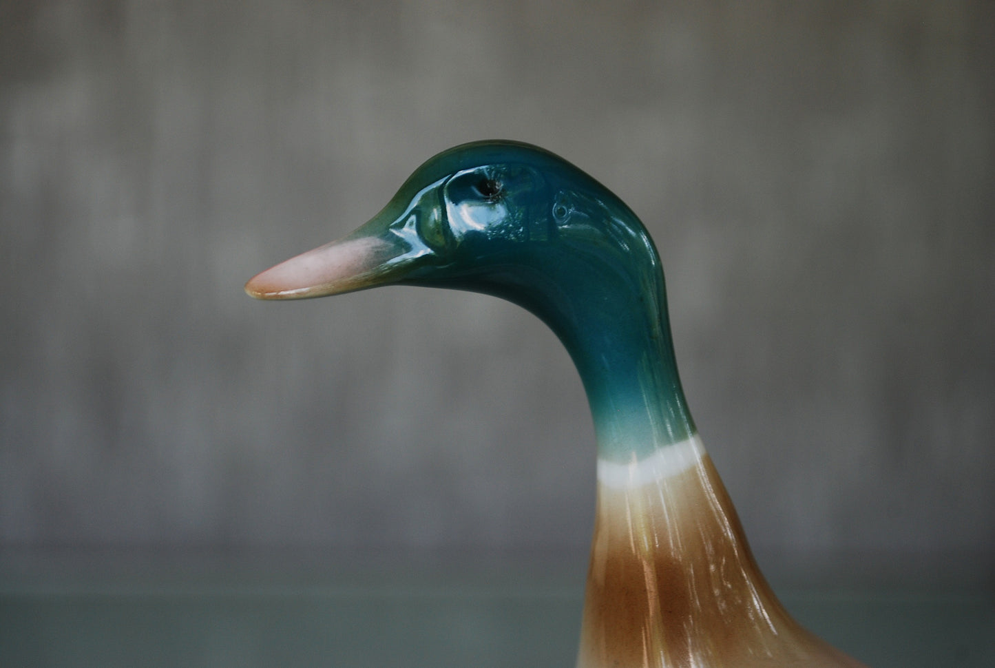 Wild duck pair. Zsolnay porcelain factory 1960s
