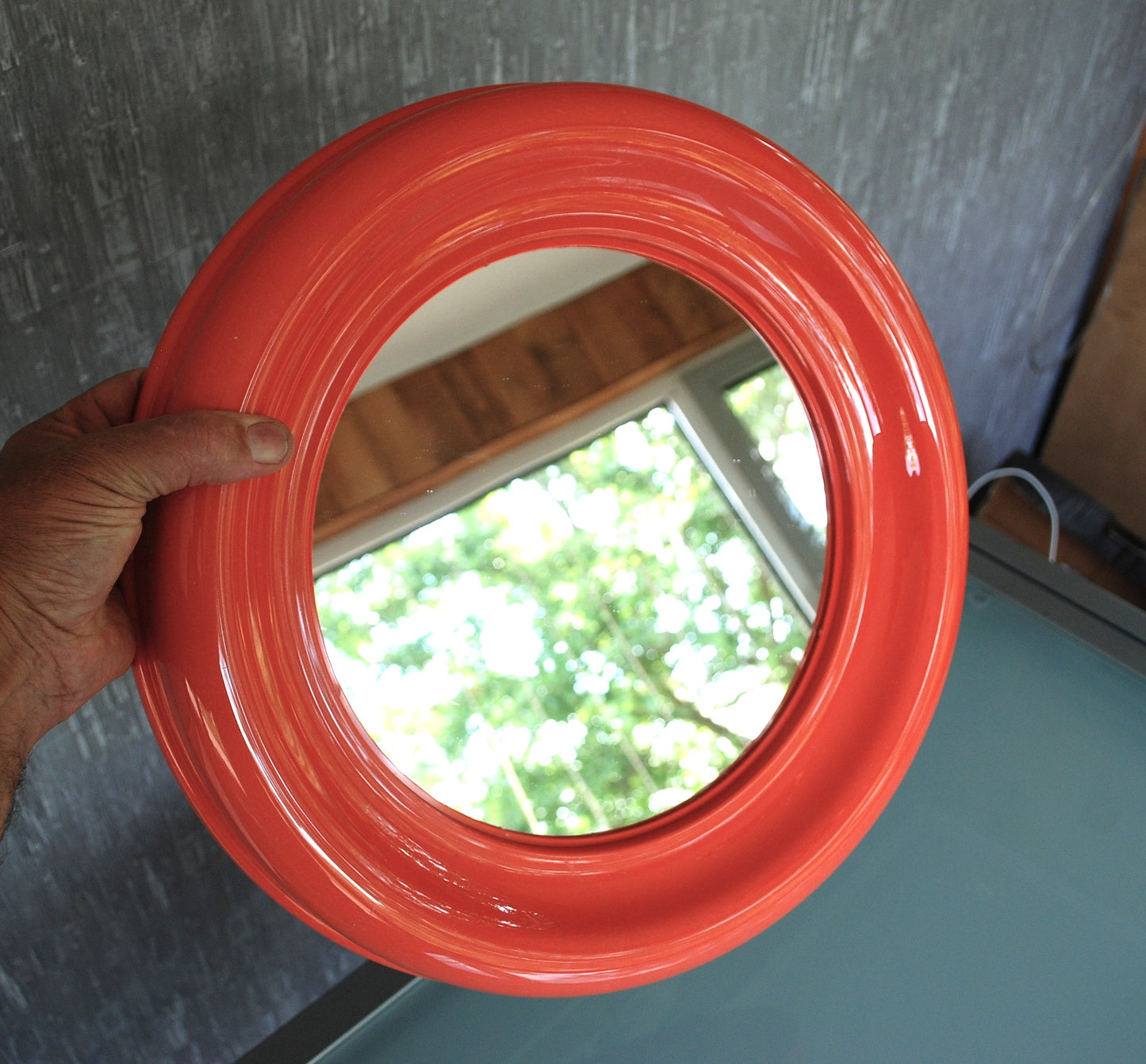 Retro Pop Art Eye-ball Mirror.