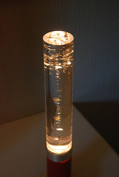 Sovjet CCCP lamp water kolom met luchtbelletjes *