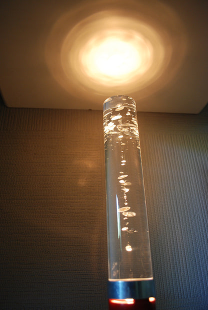 Sovjet CCCP lamp water kolom met luchtbelletjes *