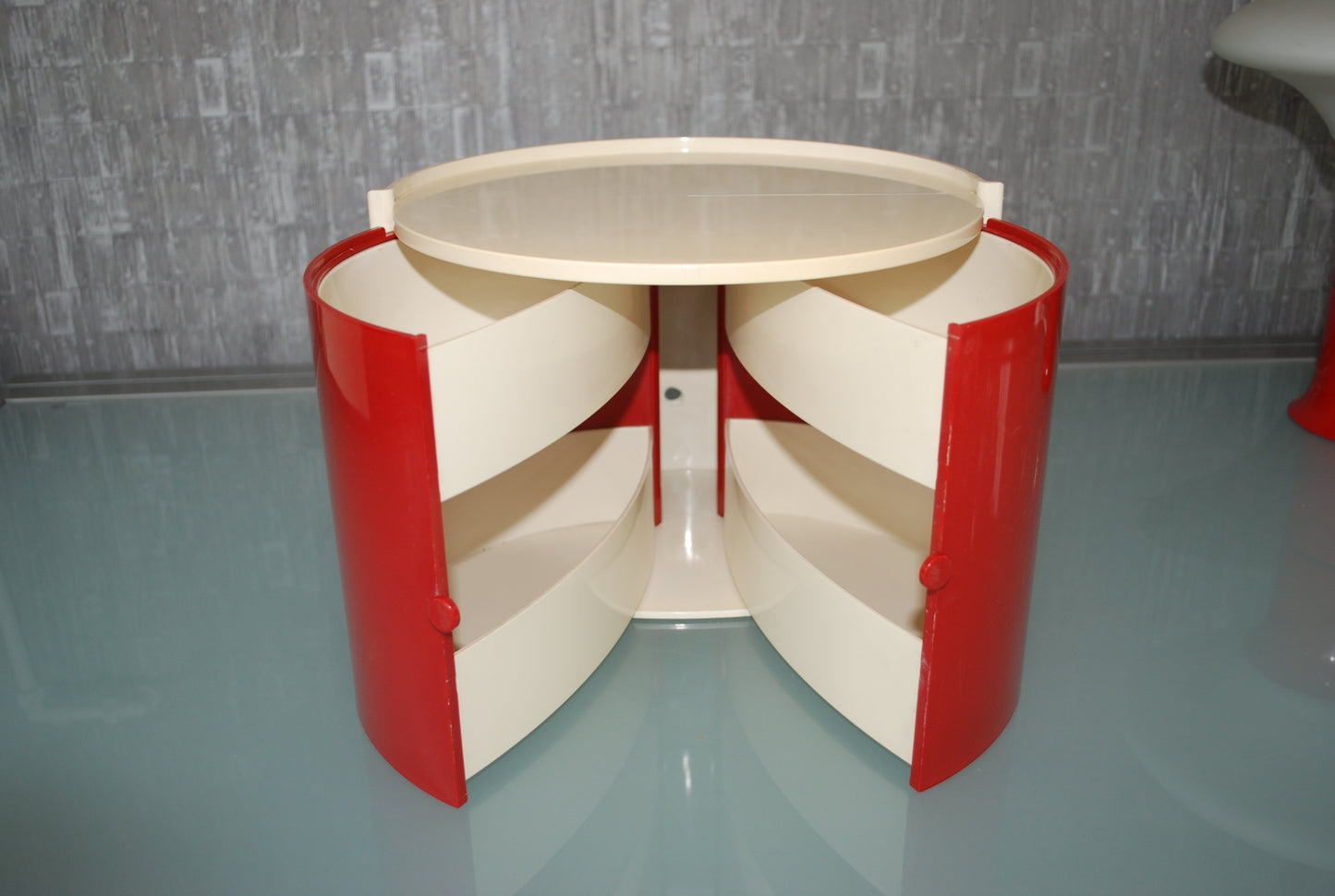 Make-up table storage box 1970s