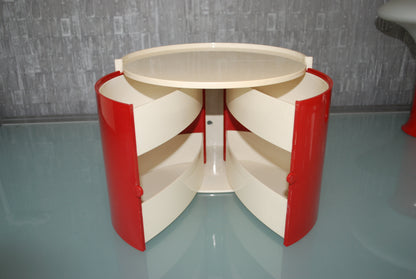 Make-up table storage box 1970s
