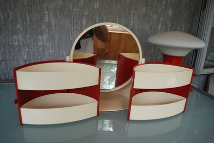 Make-up table storage box 1970s