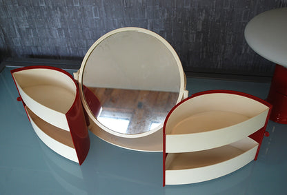 Make-up table storage box 1970s