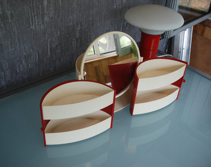 Make-up table storage box 1970s