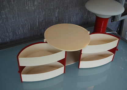 Make-up table storage box 1970s