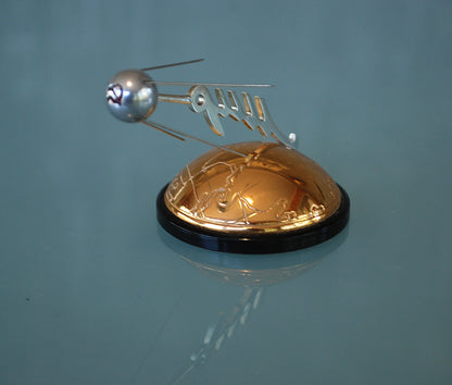 Sputnik First satellite in space. Desk ornament *