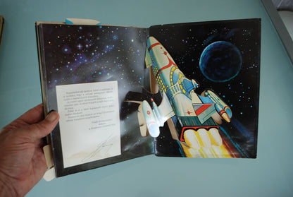 Pop -up Ruintevaart Boek "De ruimte in" 1978 *