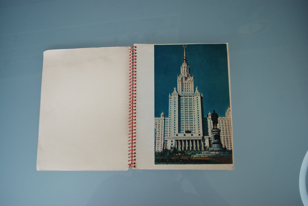 Foto / Notitie boek 1964 Internationale seminars en cursussen Russische taal *