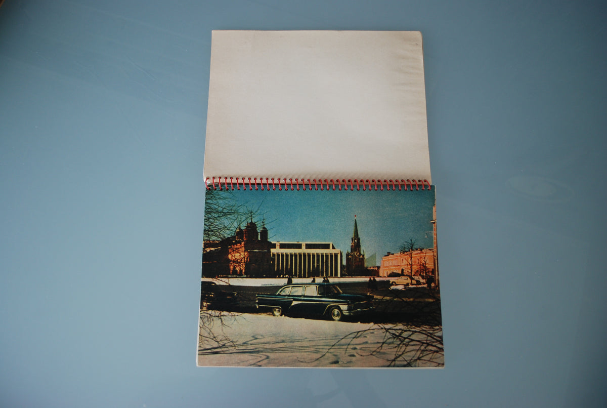 Foto / Notitie boek 1964 Internationale seminars en cursussen Russische taal *