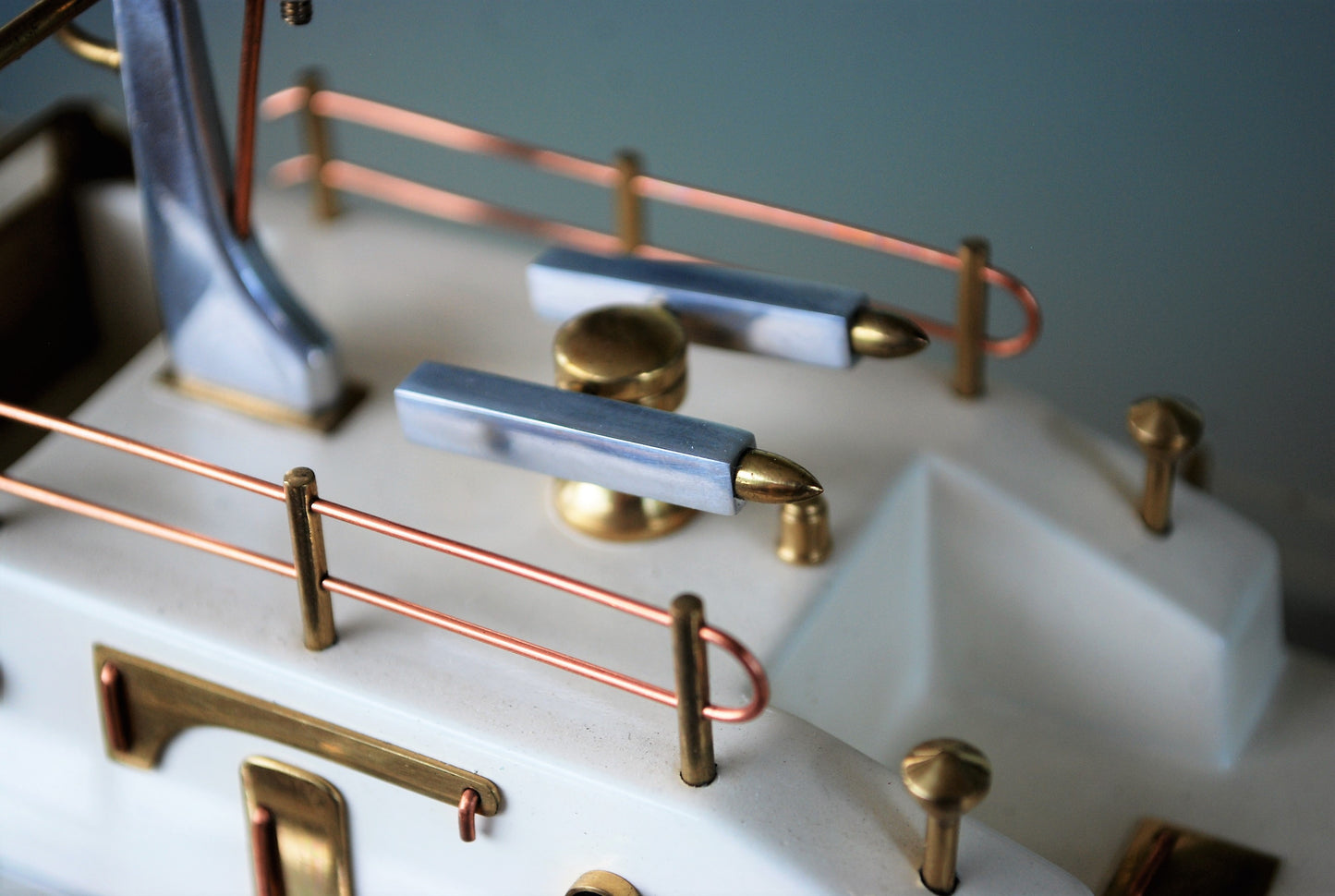 Museum stuk !! Schip Neštin class rivier mijnenveger met sleep Oropesa