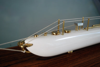 Museum stuk !! Schip Neštin class rivier mijnenveger met sleep Oropesa