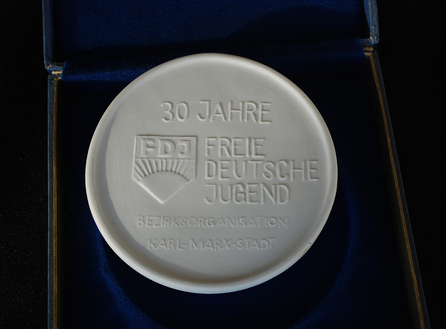 Eregeschenk van de Districtsraad Karl Marx Stadt, Chemnitz DDR