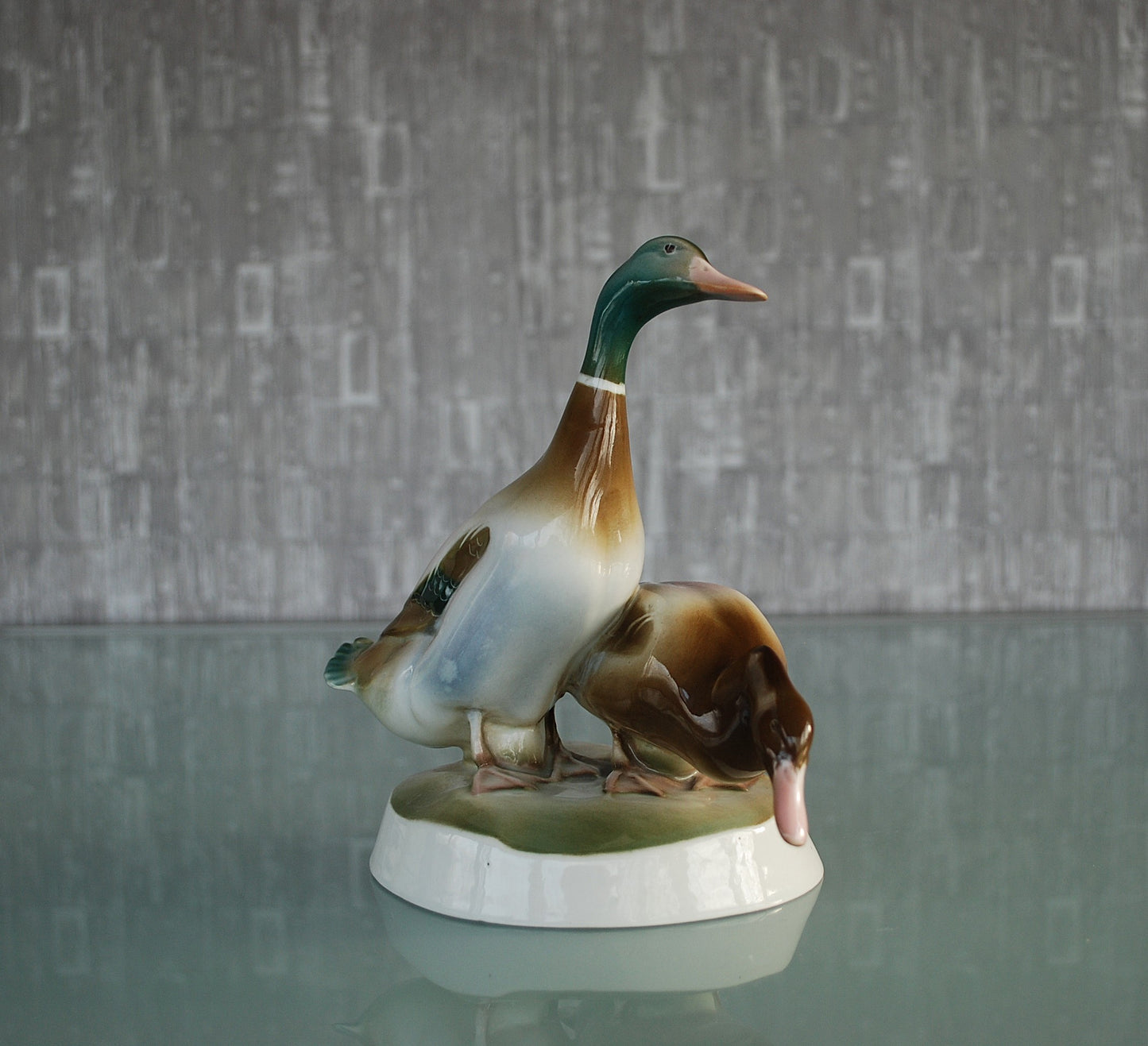 Preorder Wilde eenden paar. Szolnay porselein