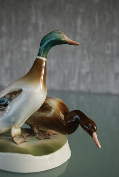 Preorder Wilde eenden paar. Szolnay porselein