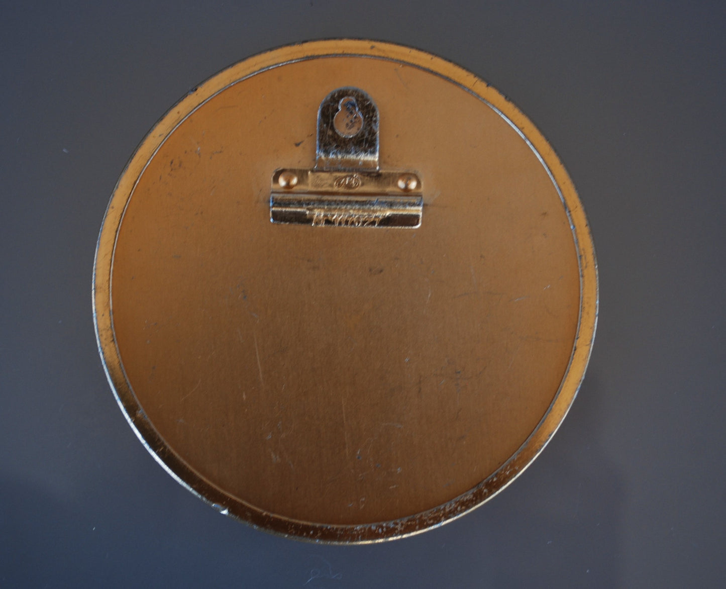 Yuri Gagarin metalen wandbord met handtekening Gagarin en kunstenaar