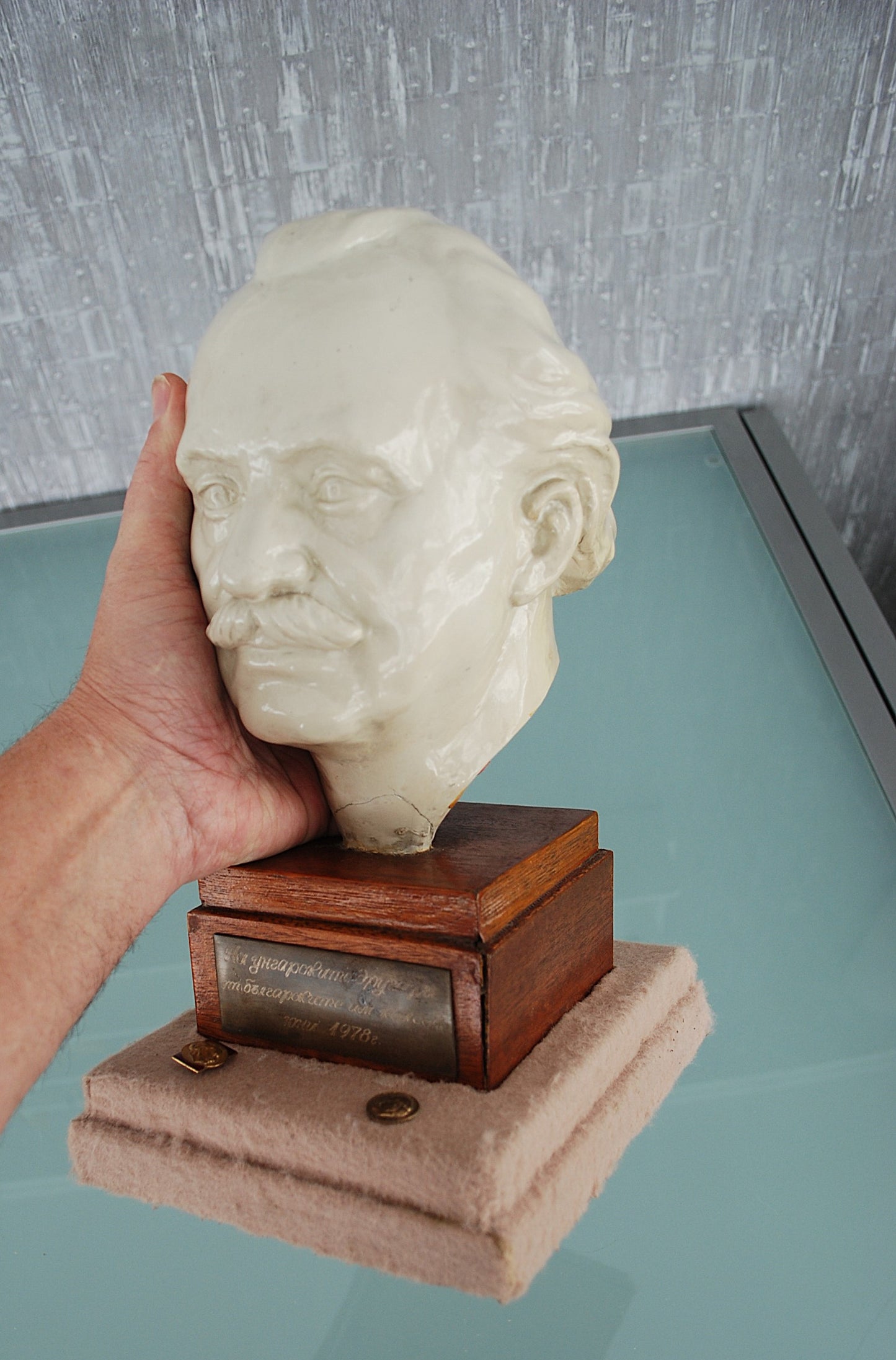 Preorder Georgi Dimitrov Porselein hoofd. Bulgarije