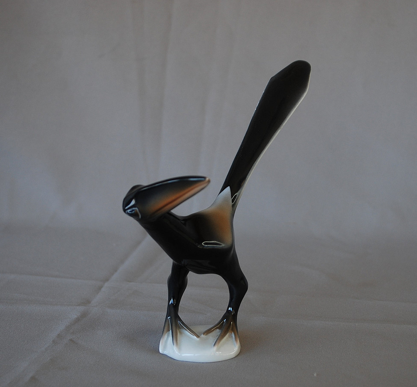 Preorder Stilistische Art deco stijl Kraai vogel Kunstenaar Imre Schrammel