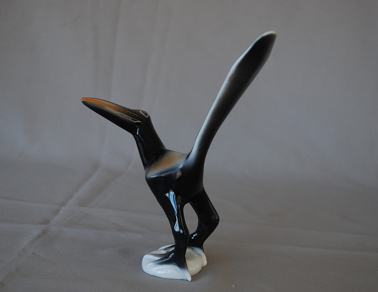 Preorder Stilistische Art deco stijl Kraai vogel Kunstenaar Imre Schrammel