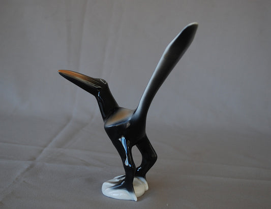 Preorder Stilistische Art deco stijl Kraai vogel Kunstenaar Imre Schrammel