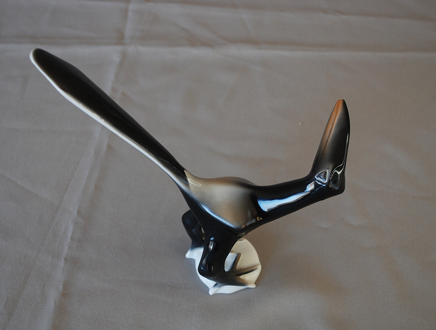 Preorder Stilistische Art deco stijl Kraai vogel Kunstenaar Imre Schrammel