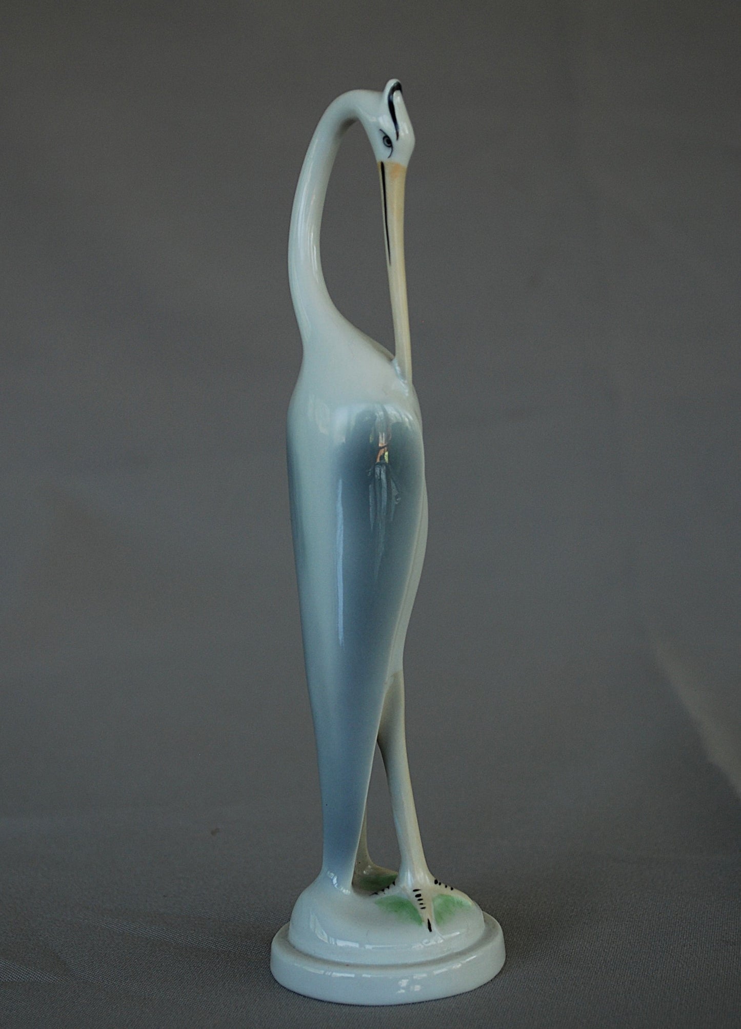 Stilistische reiger vogel