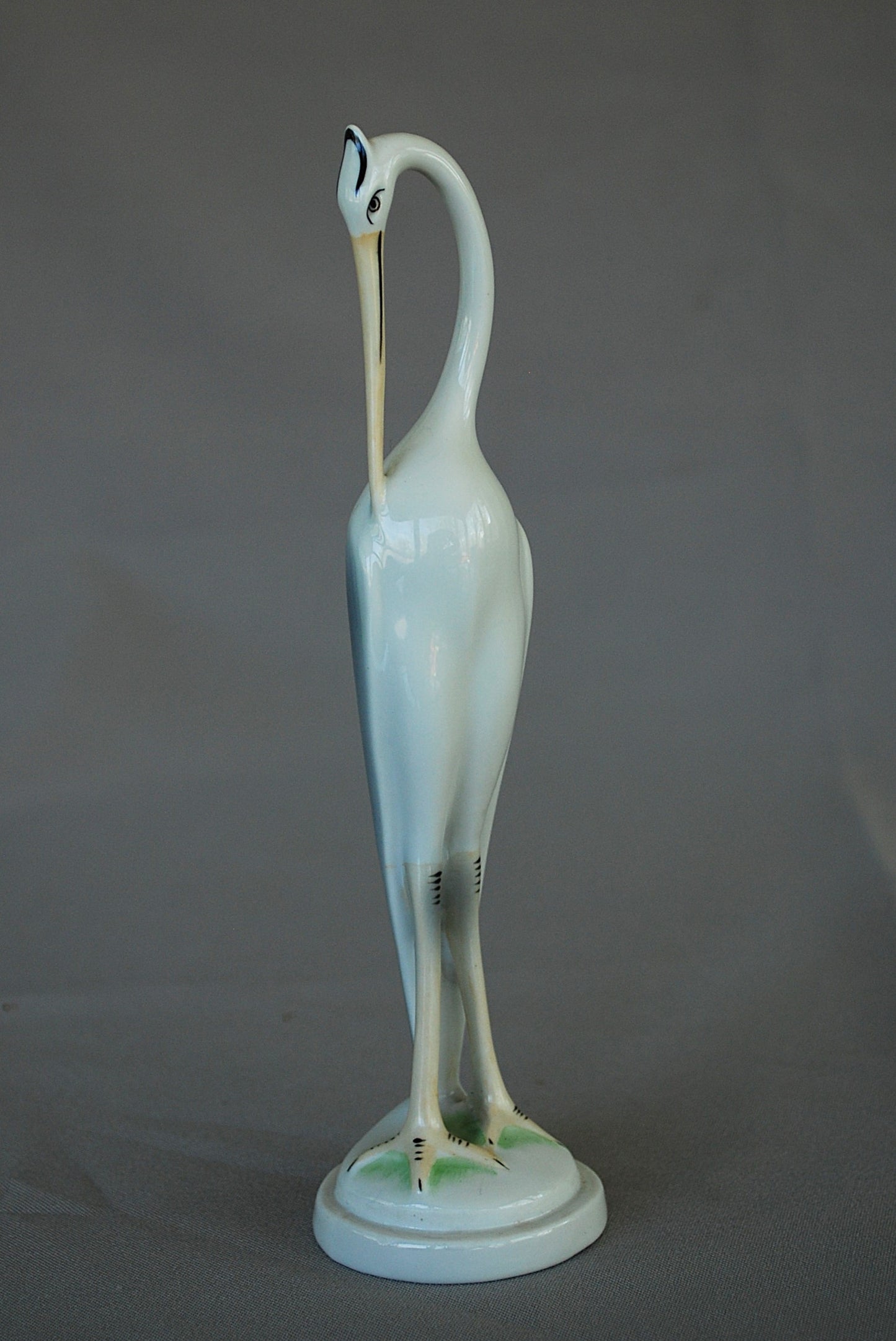 Stilistische reiger vogel