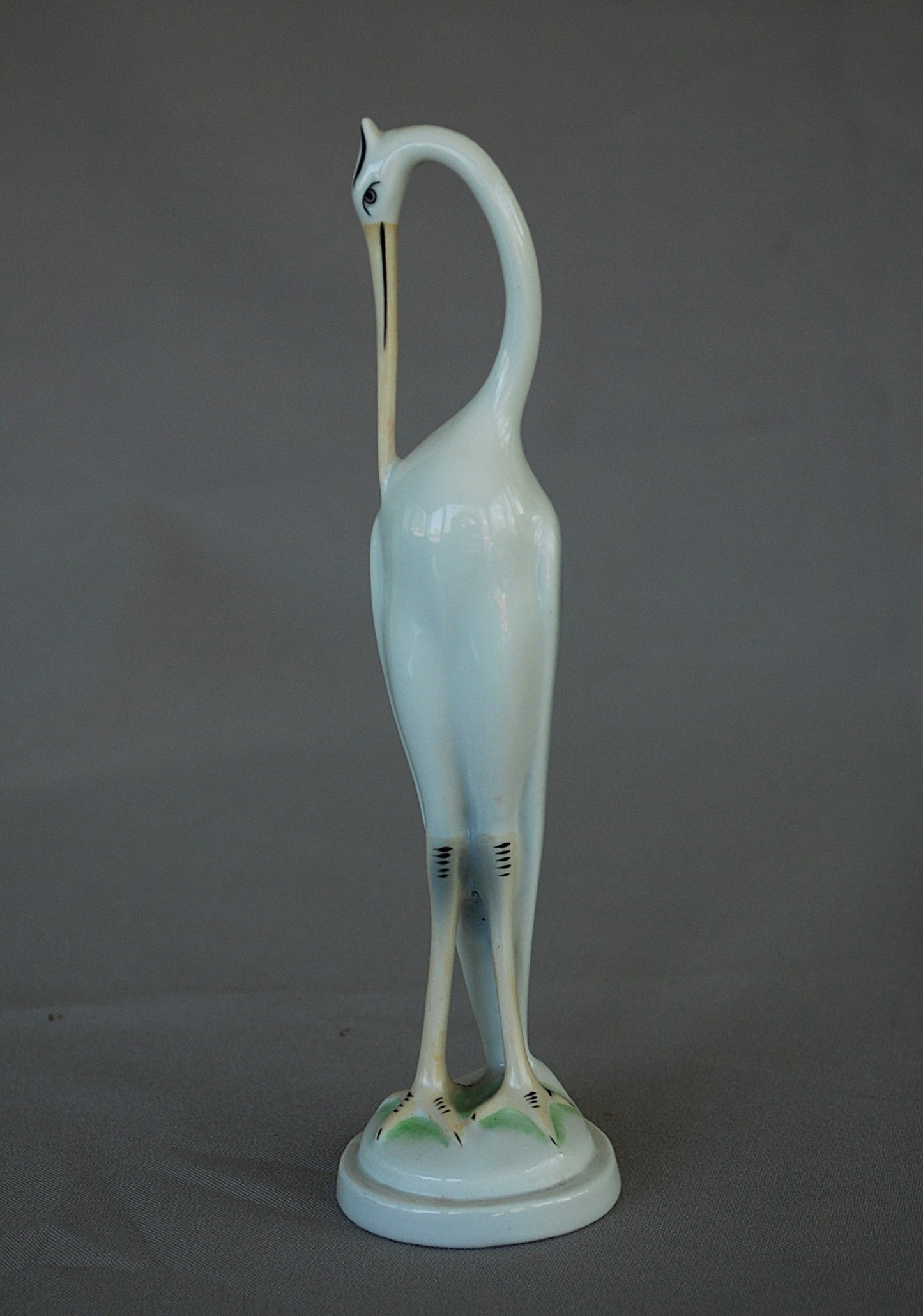 Stilistische reiger vogel