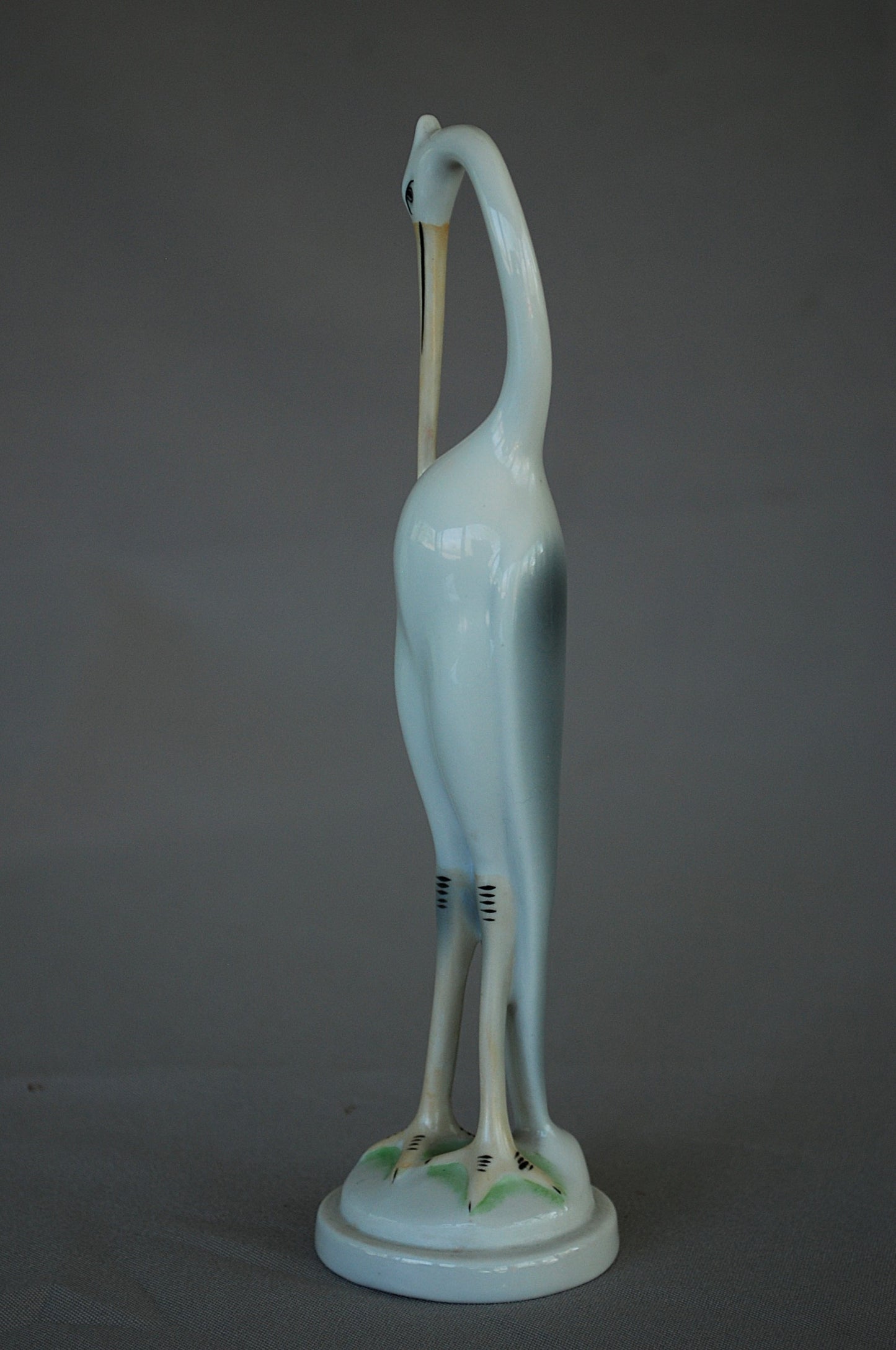 Stilistische reiger vogel