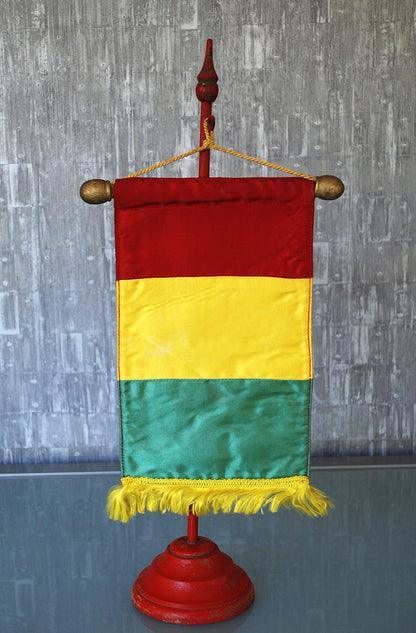Old banners of special countries Laos and Bolivia