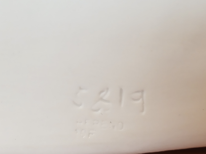 Herend Mijnwerker met Drilboor Door Beeldhouwer  Jenő Hanzély