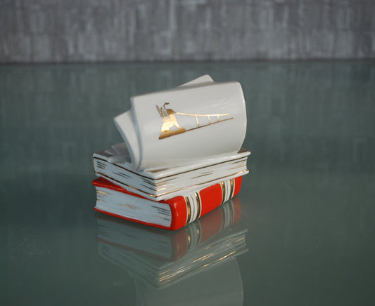 Preorder Inktpot boeken Leningrad van Lomonosov porselein fabriek