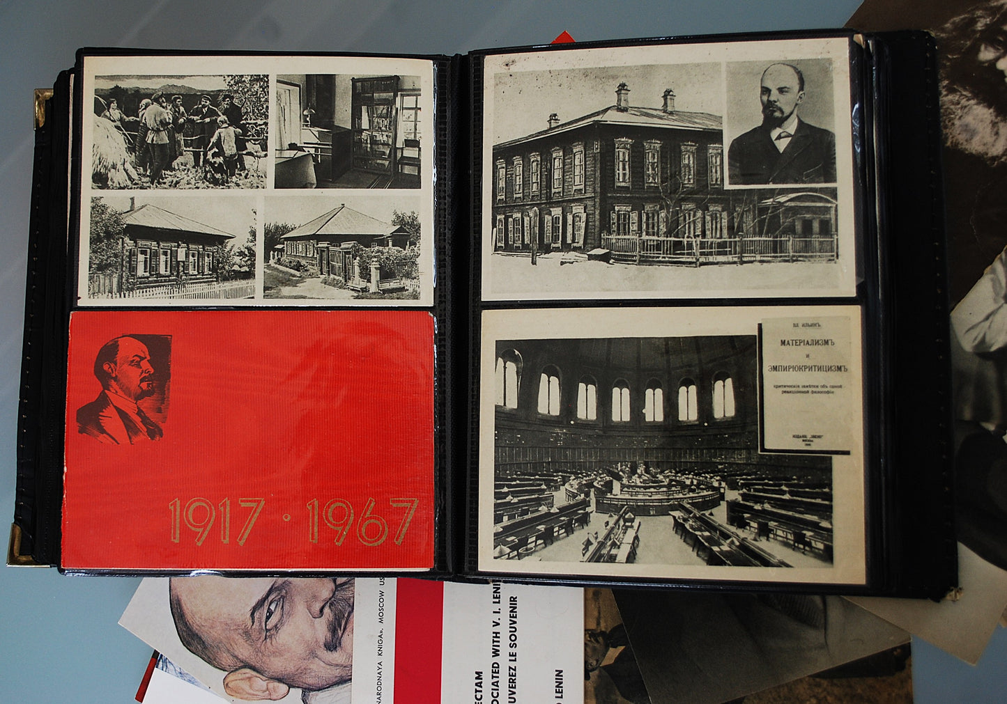 Preorder Mega verzameling oude Lenin postkaarten €2,50 per stuk 219 kaarten