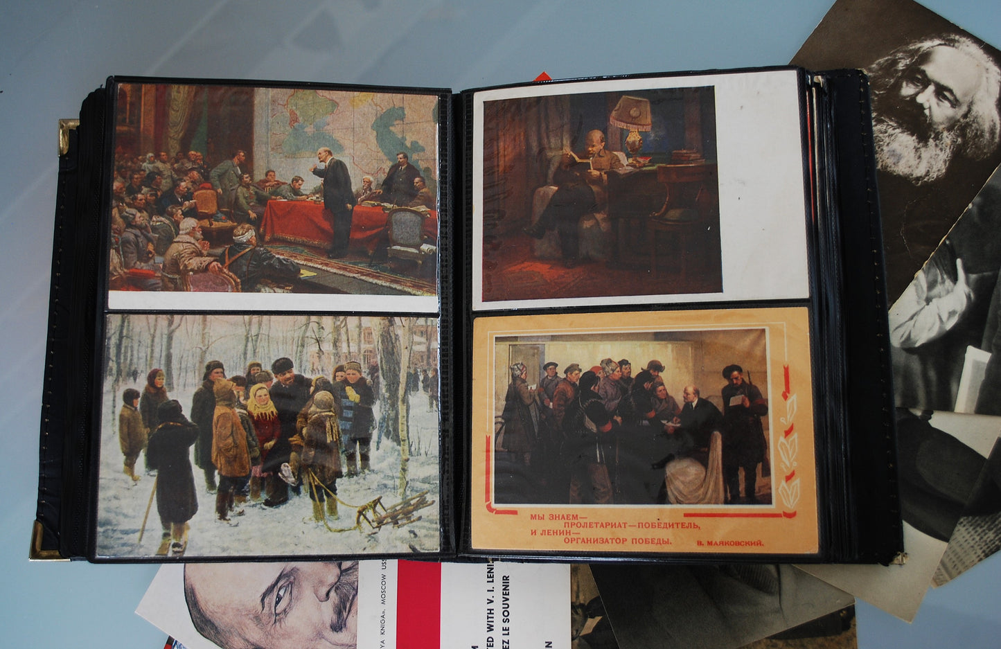 Preorder Mega verzameling oude Lenin postkaarten €2,50 per stuk 219 kaarten