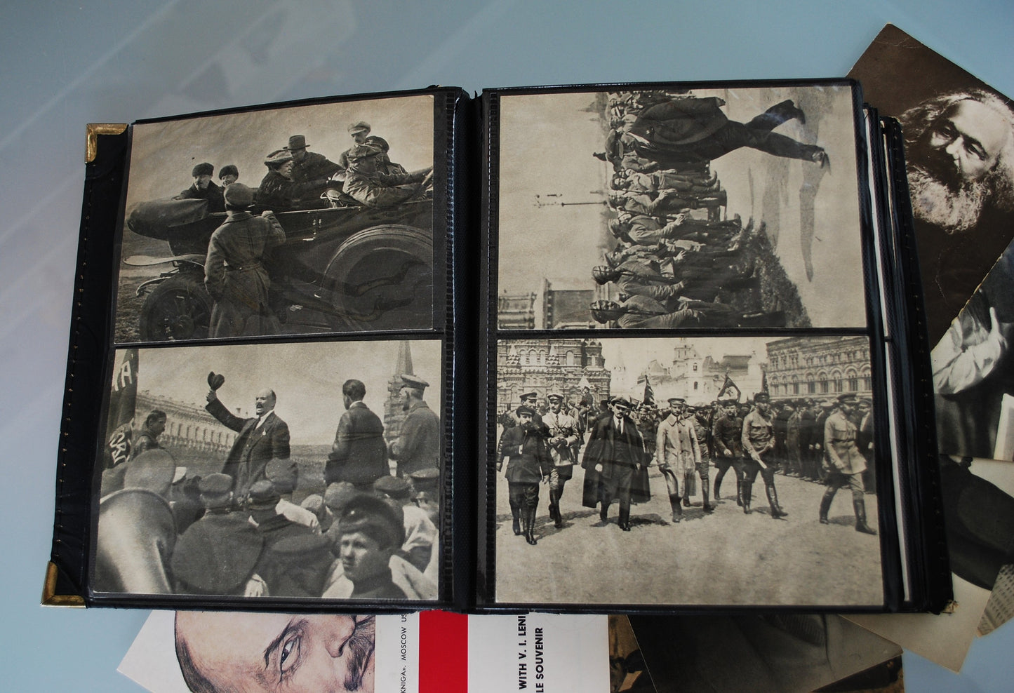 Preorder Mega verzameling oude Lenin postkaarten €2,50 per stuk 219 kaarten