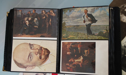 Preorder Mega verzameling oude Lenin postkaarten €2,50 per stuk 219 kaarten