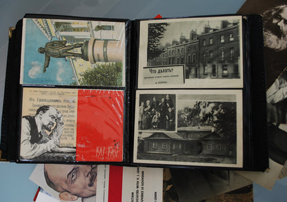Preorder Mega verzameling oude Lenin postkaarten €2,50 per stuk 219 kaarten