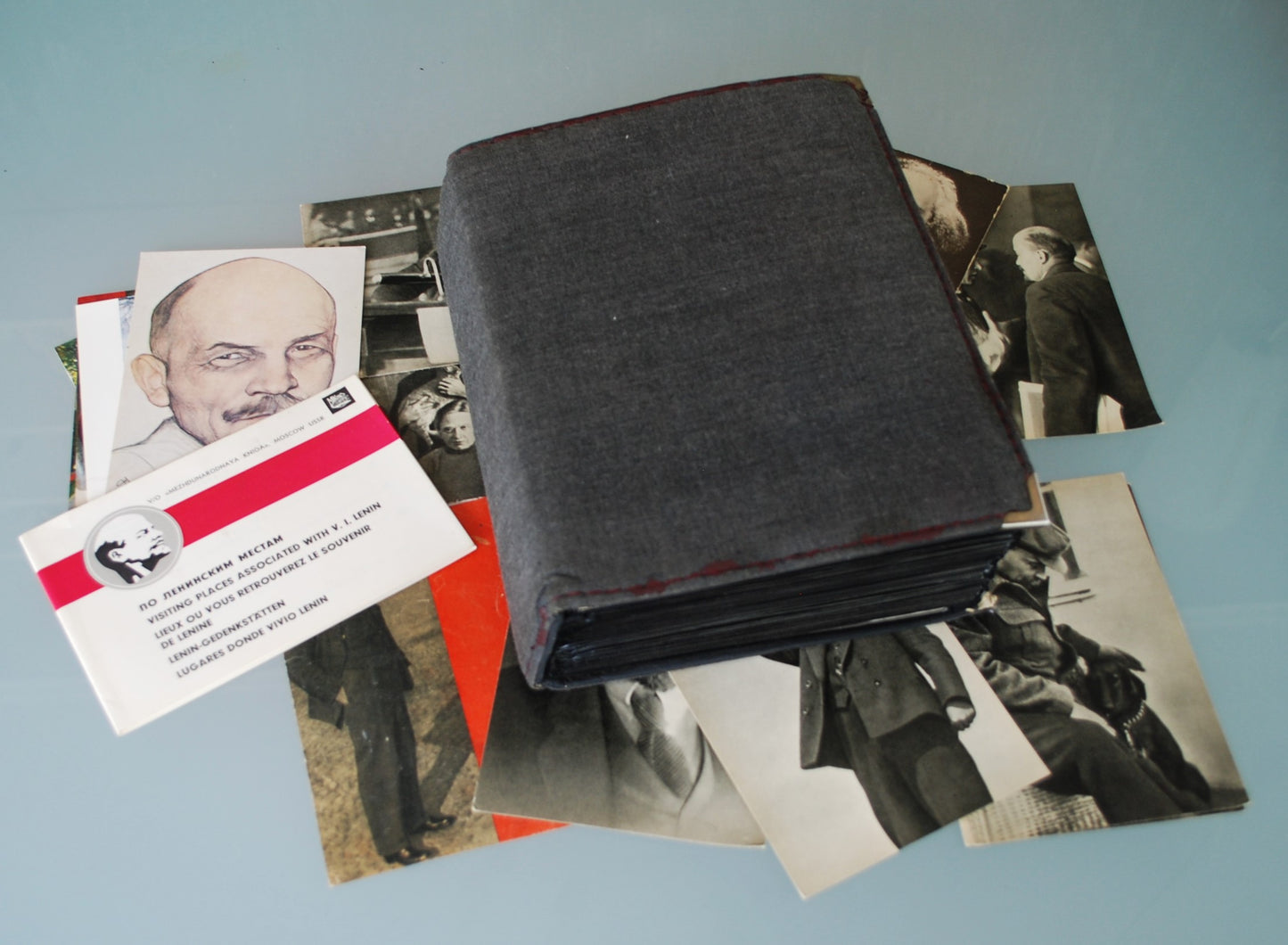 Preorder Mega verzameling oude Lenin postkaarten €2,50 per stuk 219 kaarten