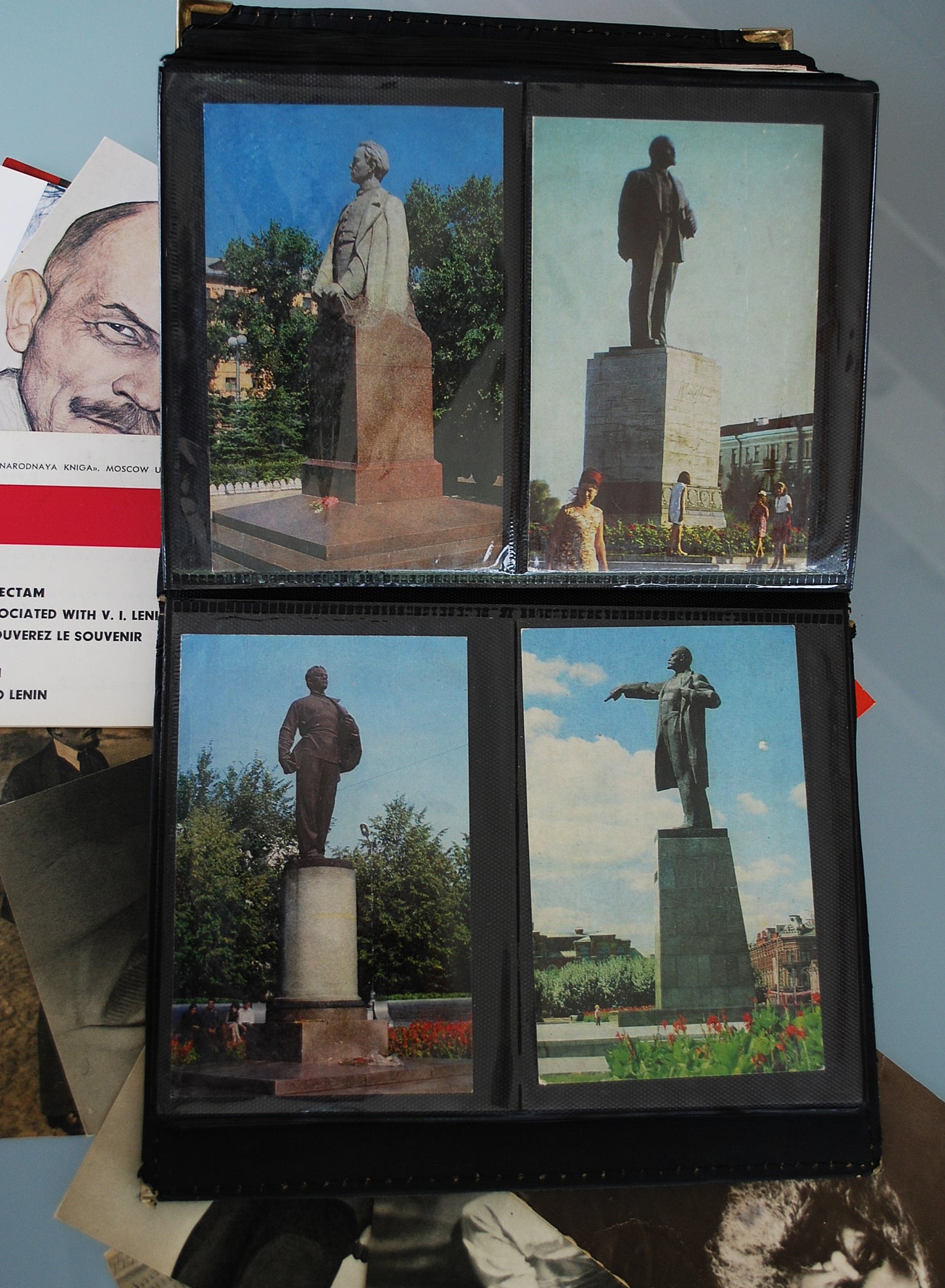 Preorder Mega verzameling oude Lenin postkaarten €2,50 per stuk 219 kaarten