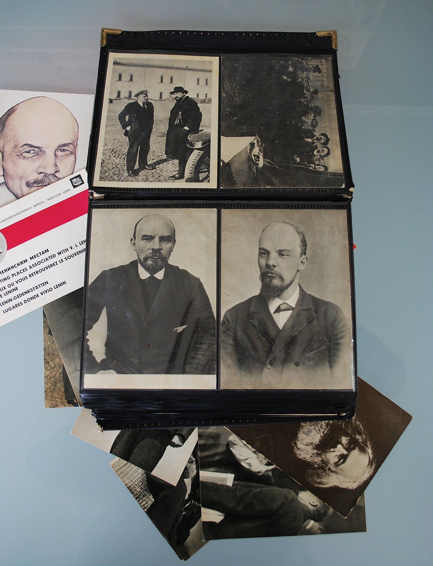 Preorder Mega verzameling oude Lenin postkaarten €2,50 per stuk 219 kaarten
