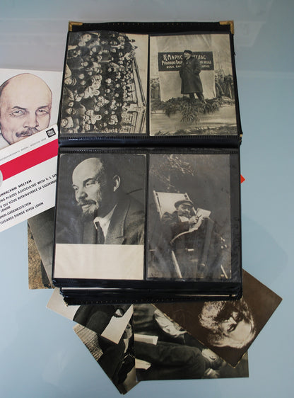 Preorder Mega verzameling oude Lenin postkaarten €2,50 per stuk 219 kaarten