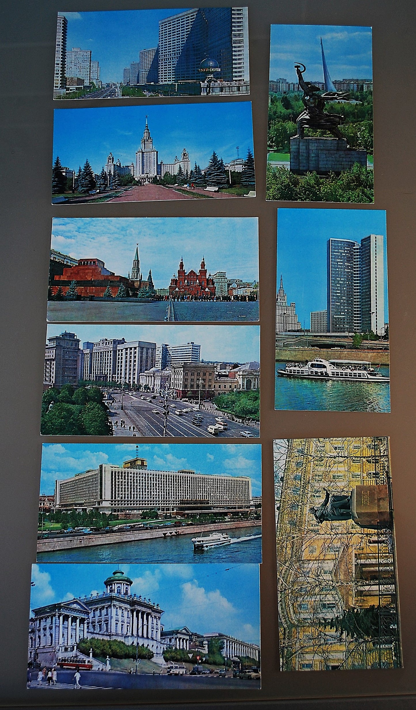 Kaarten Map Moskou 24 stuks Wide vieuw