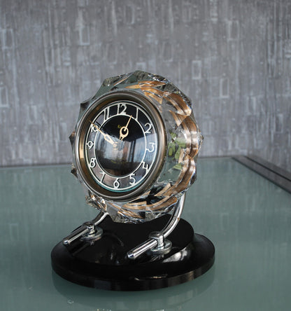 Mantelklok tafel kristal klok CCCP 1960's