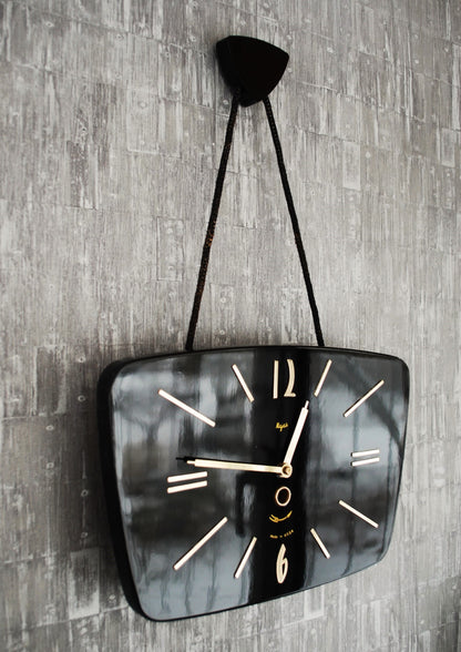 Preorder Houten wandklok "Маяк" uit de jaren 70 Sovjet vintage mechanische klok Mayak