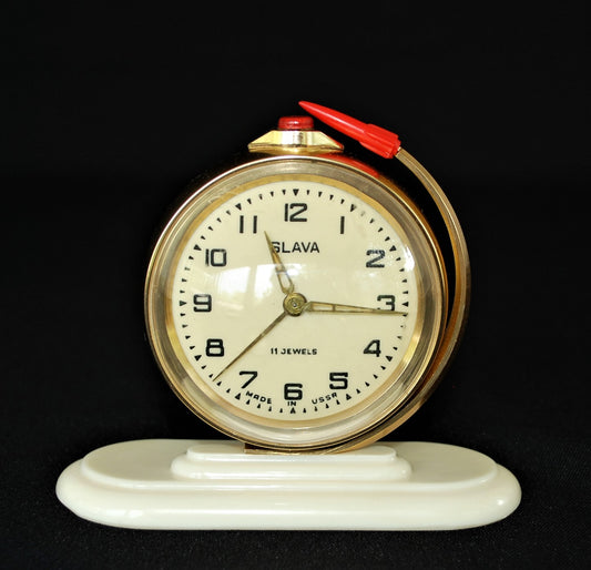 Gagarin klok met raket