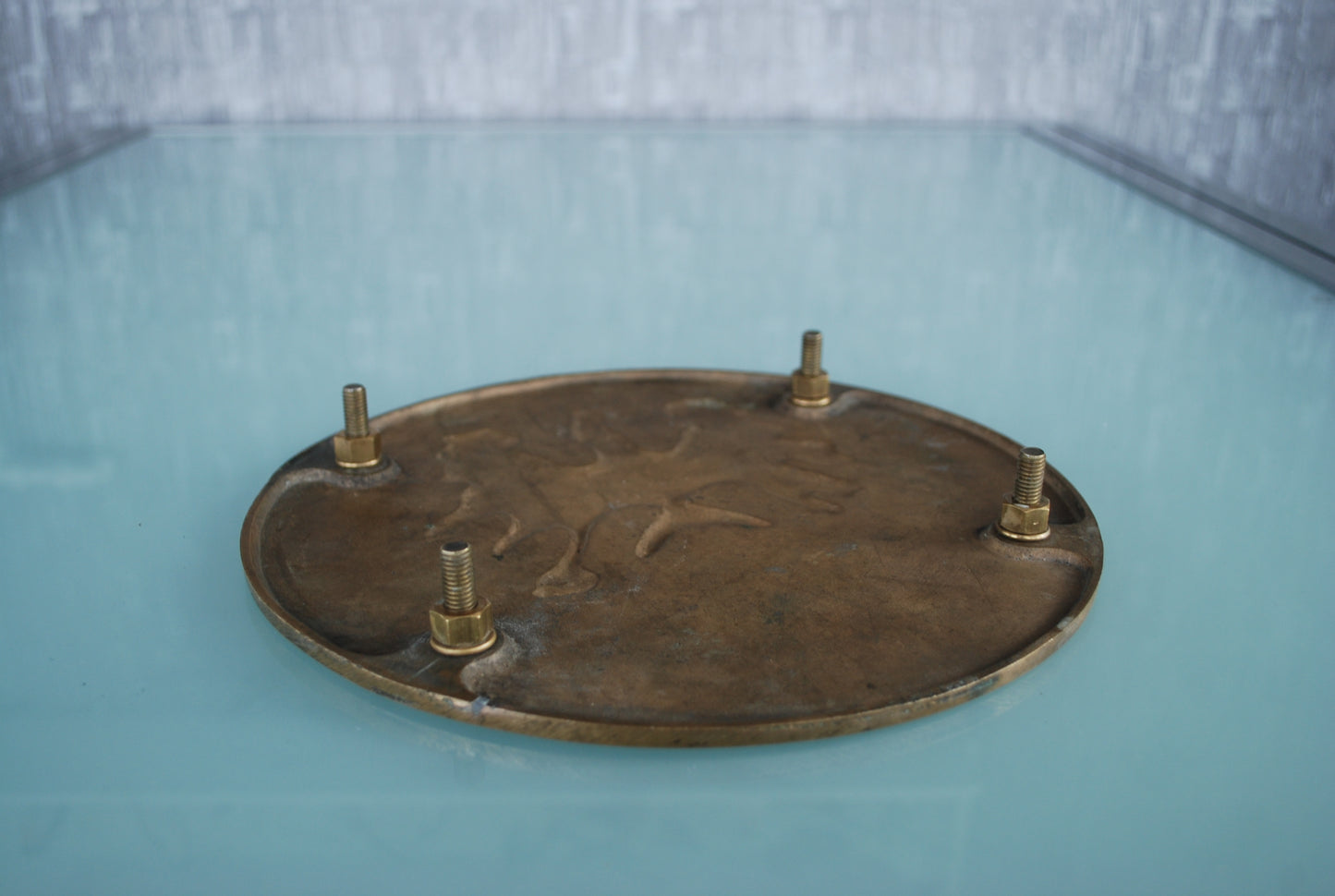 Pre order Messing trein schild 1847 1920 Koninklijke Pruisische Spoorwegadministratie Königlich Preußische Eisenbahn-Verwaltung